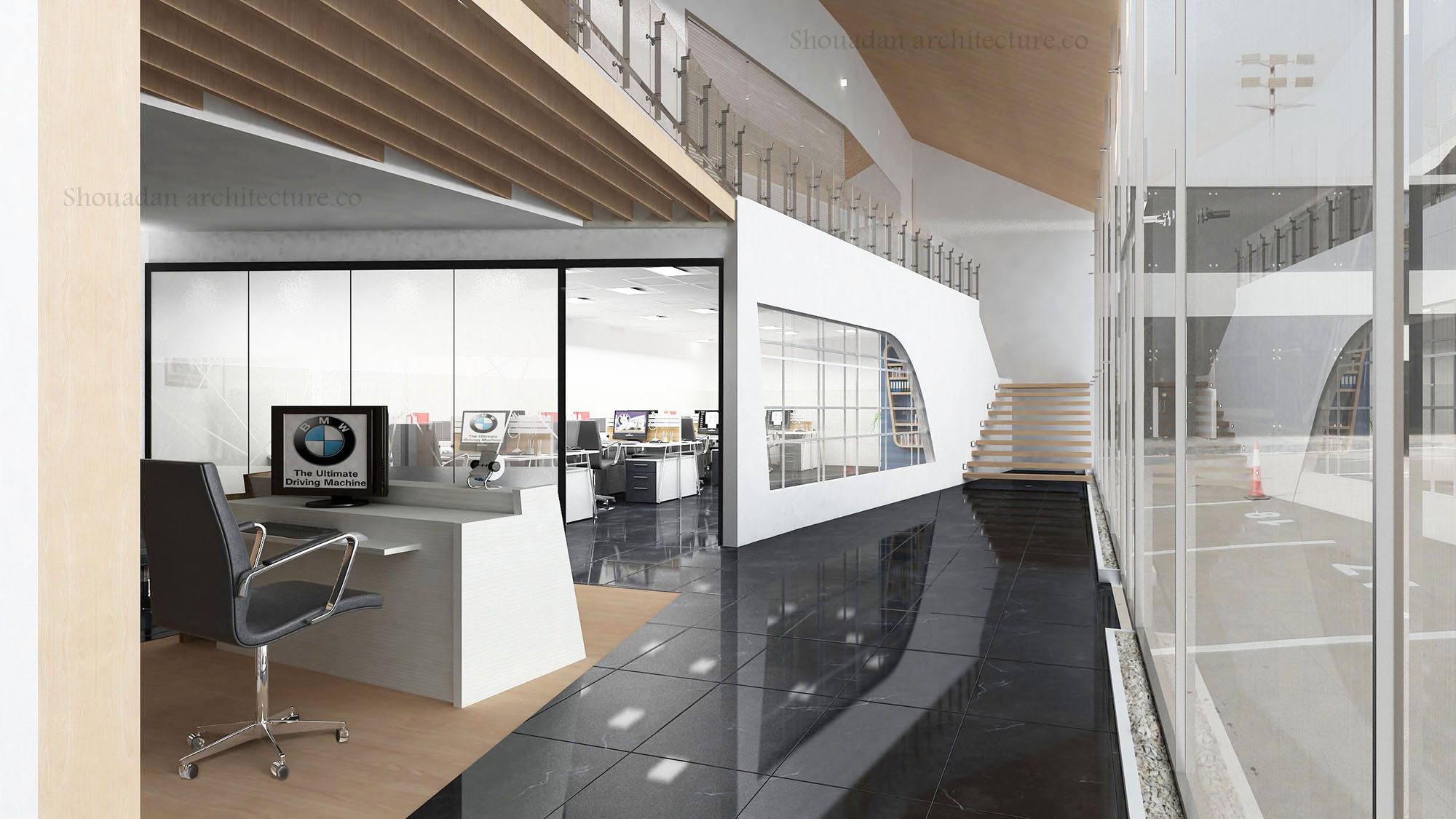 Persia Khodro (BMW) Administrative Interior Design Persia Khodro (BMW) Administrative Interior Design