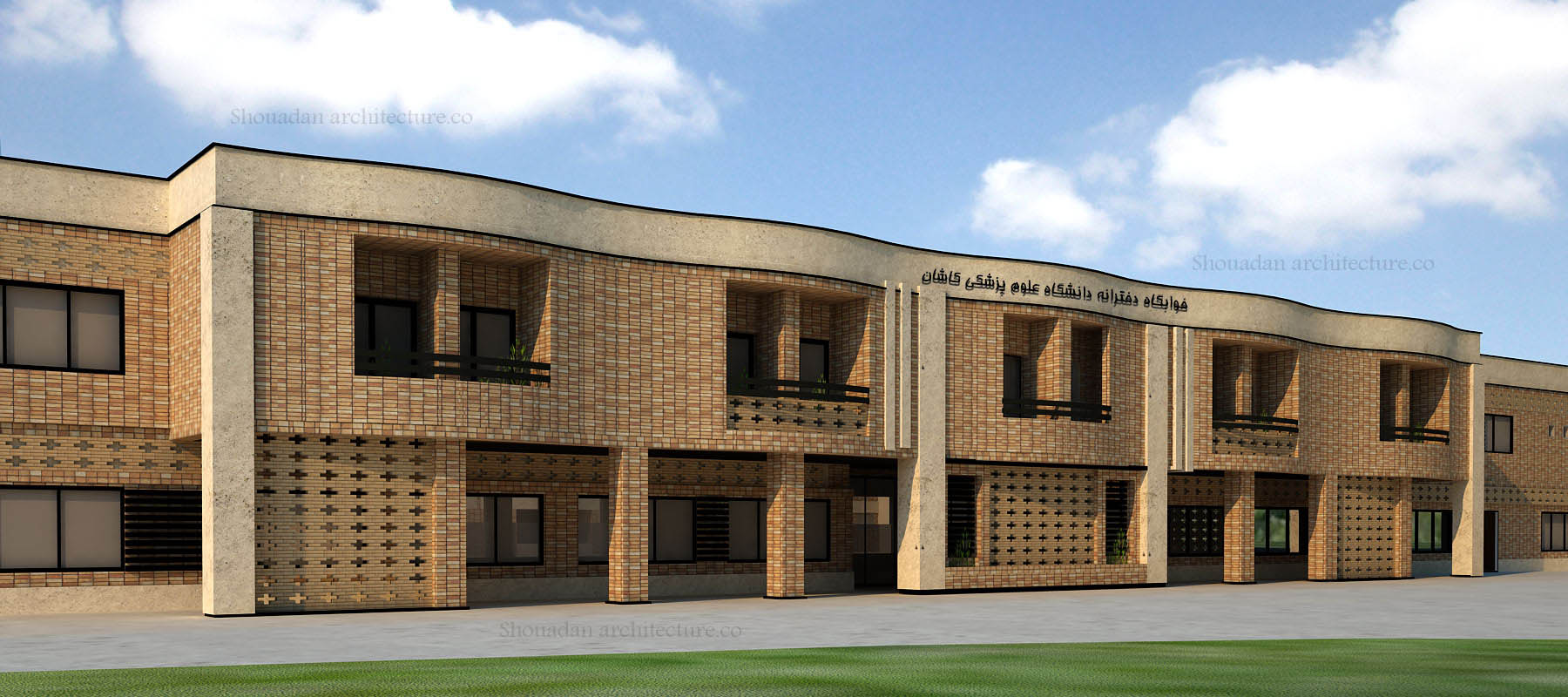 Female Student Dormitory of Kashan University of Medical Sciences with 240-person capacity Female Student Dormitory of Kashan University of Medical Sciences with 240-person capacity