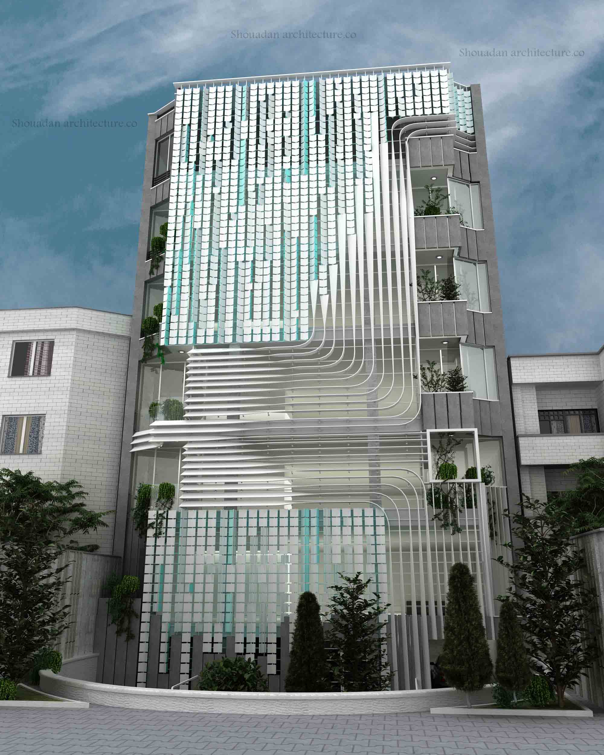 Aftab Building Façade Design Competition Aftab Building Façade Design Competition
